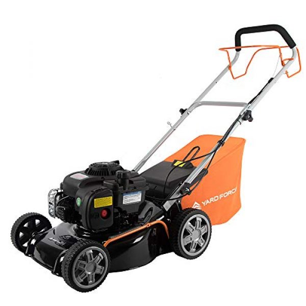 Yard Force - Tondeuse à gazon Thermique 125cc - Largeur de coupe 41cm avec Moteur à essence Briggs & Stratton 300E