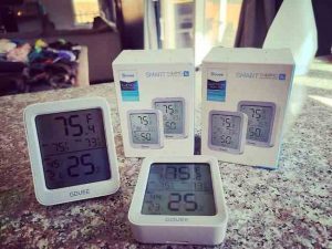 thermomètre connecté