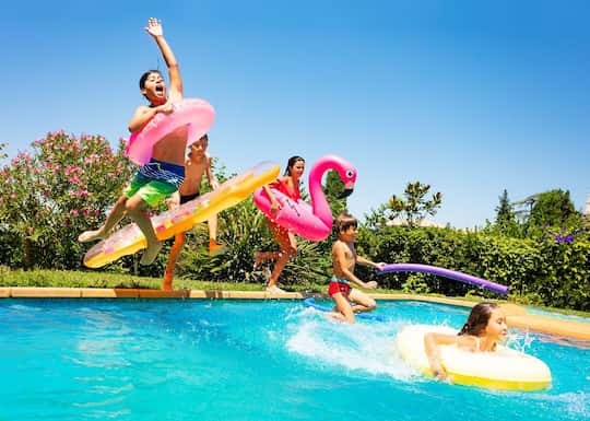 piscine sans bulle d'air